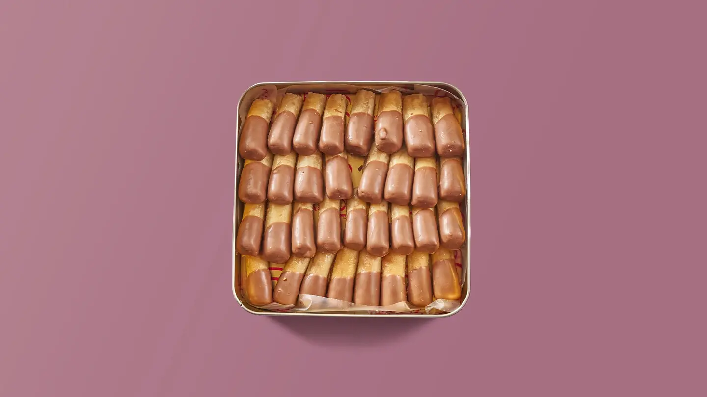 Cashew Baklava Fingers With Chocolate Small