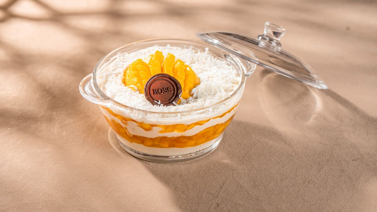 Coconut Mango Trifle