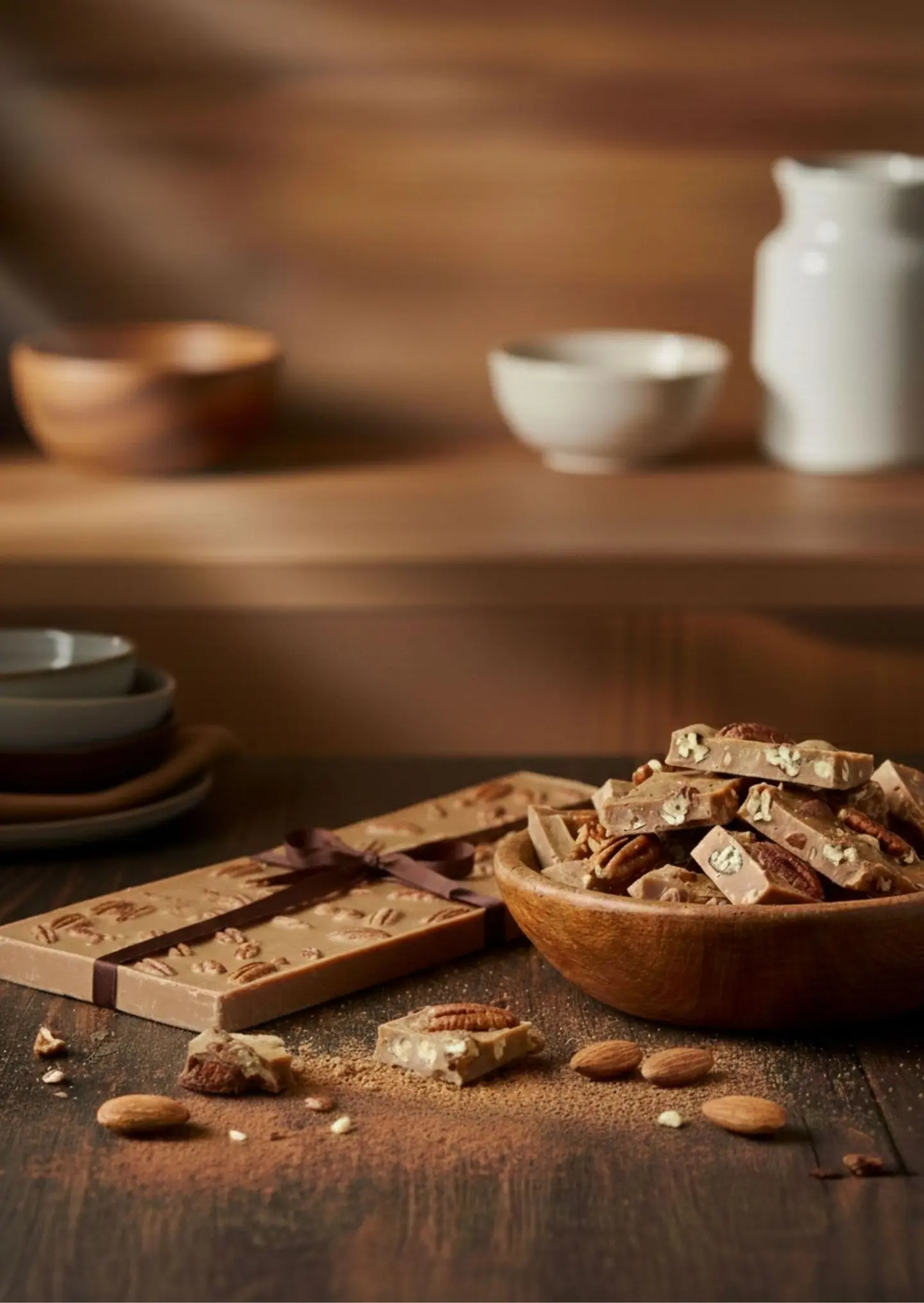 لوح الشوكولاتة كراميل