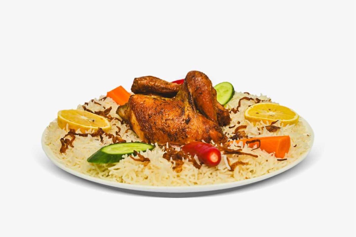 Half Grilled Chicken