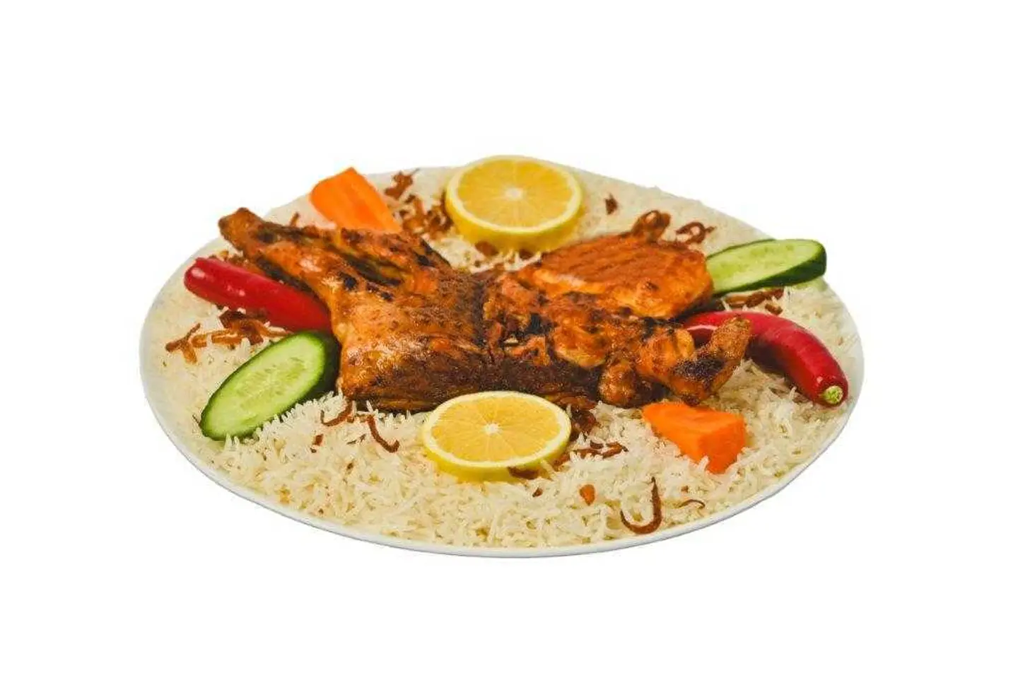 دجاج على الفحم