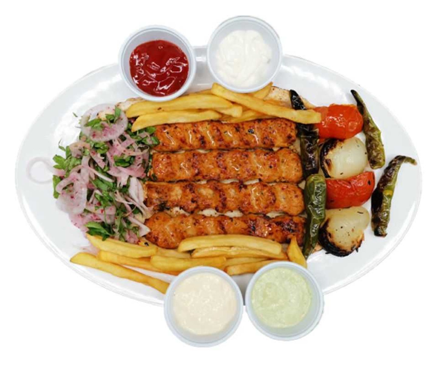 نصف كيلو كباب دجاج
