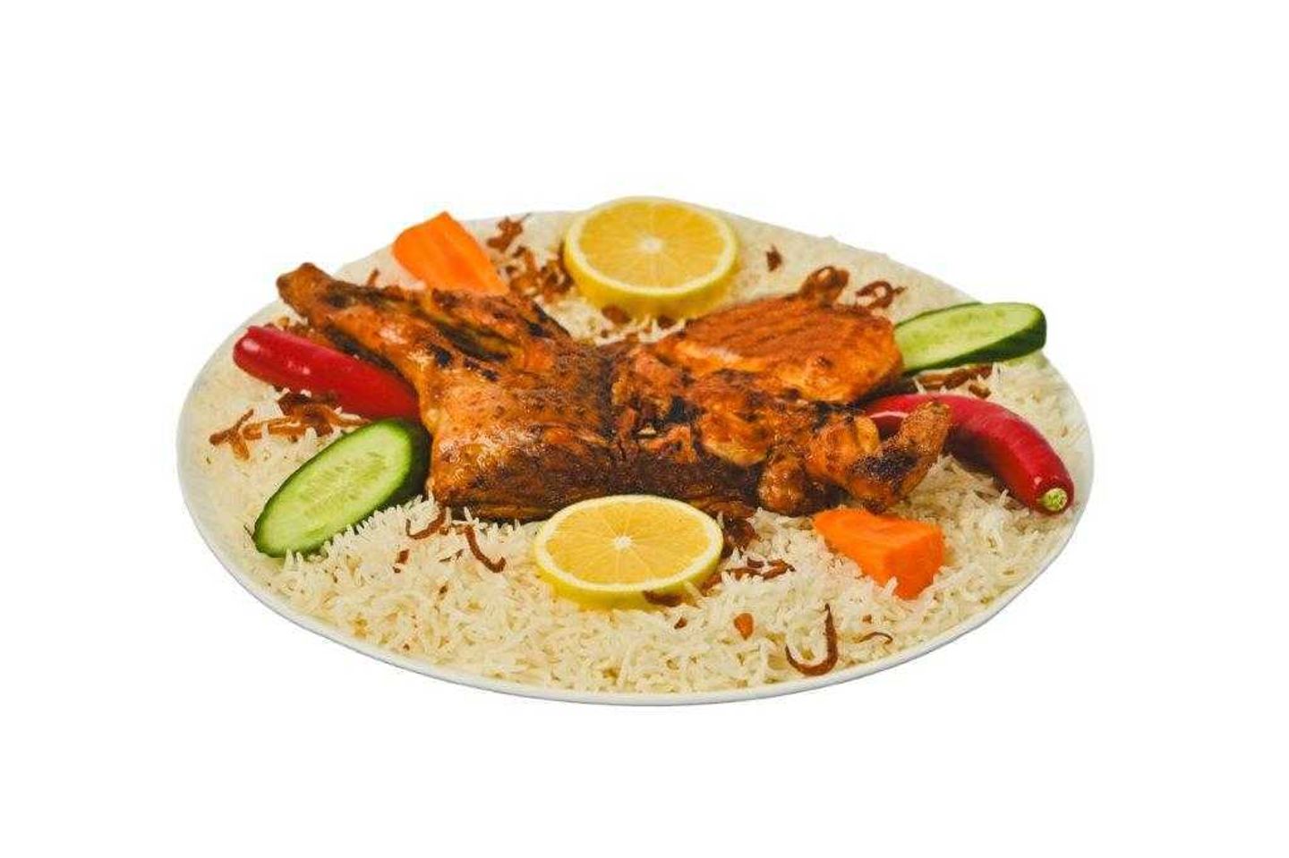 دجاج على الفحم