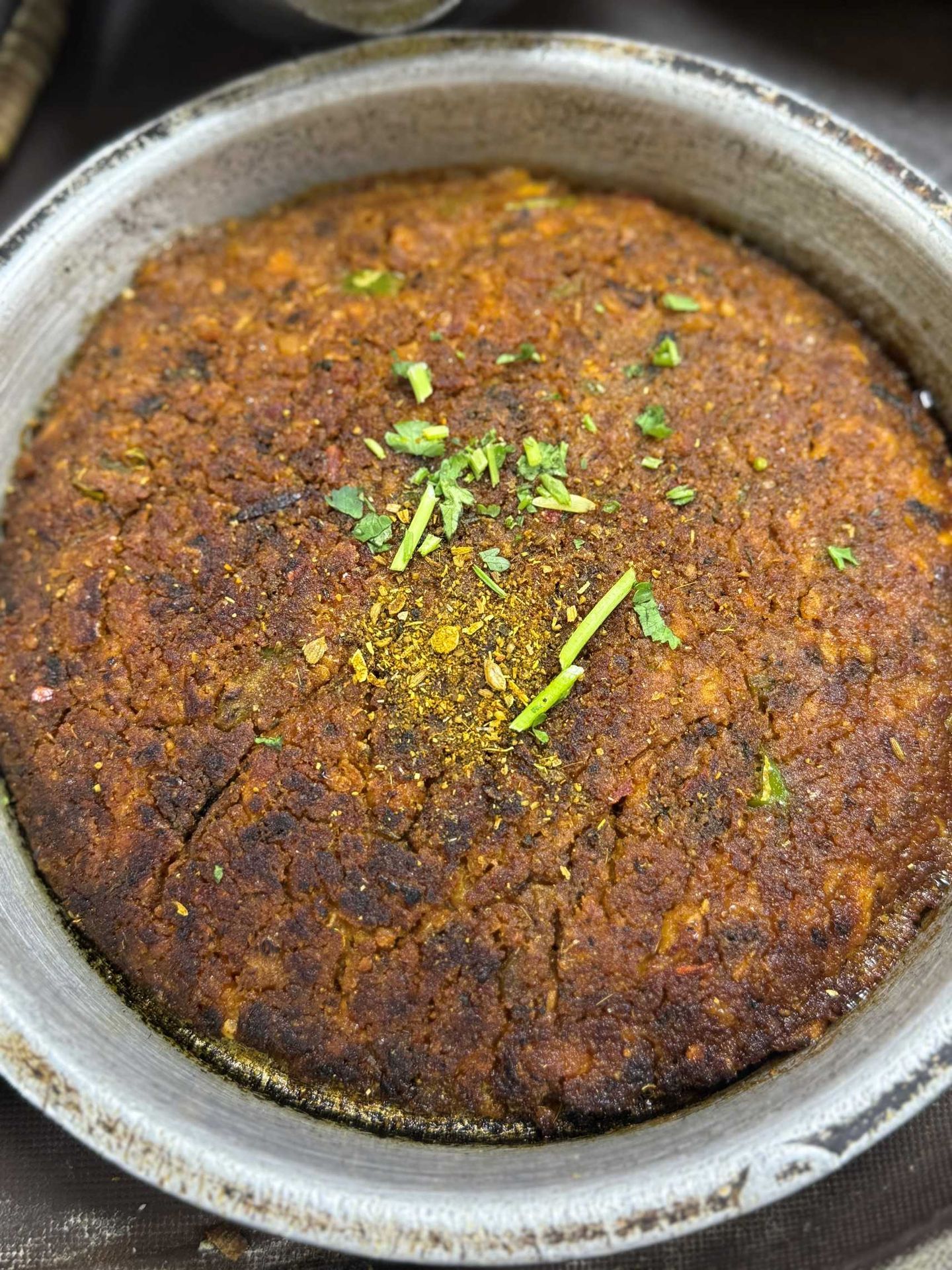 فاصوليا حمراء مع البيض