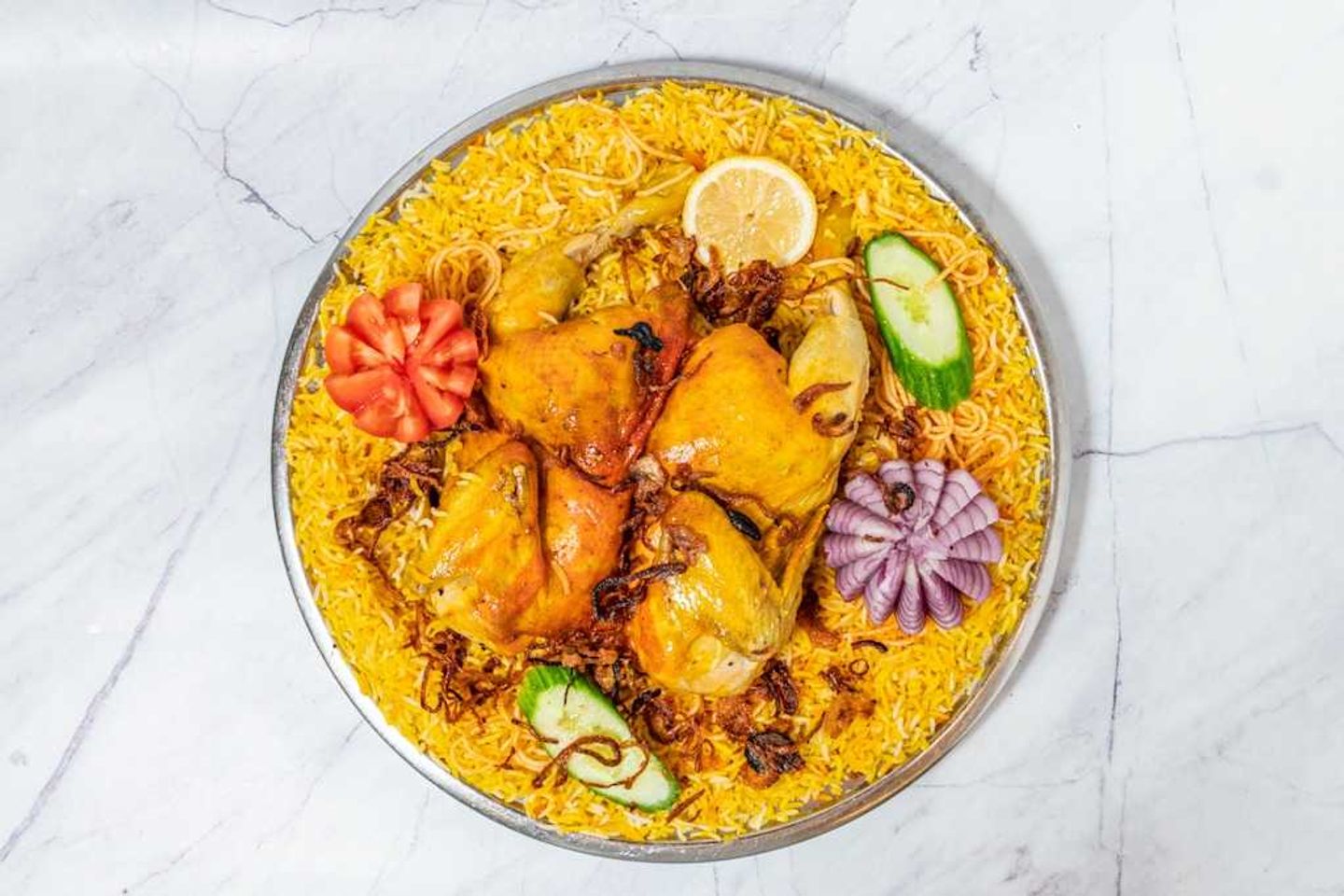 دجاج مندى - نصف