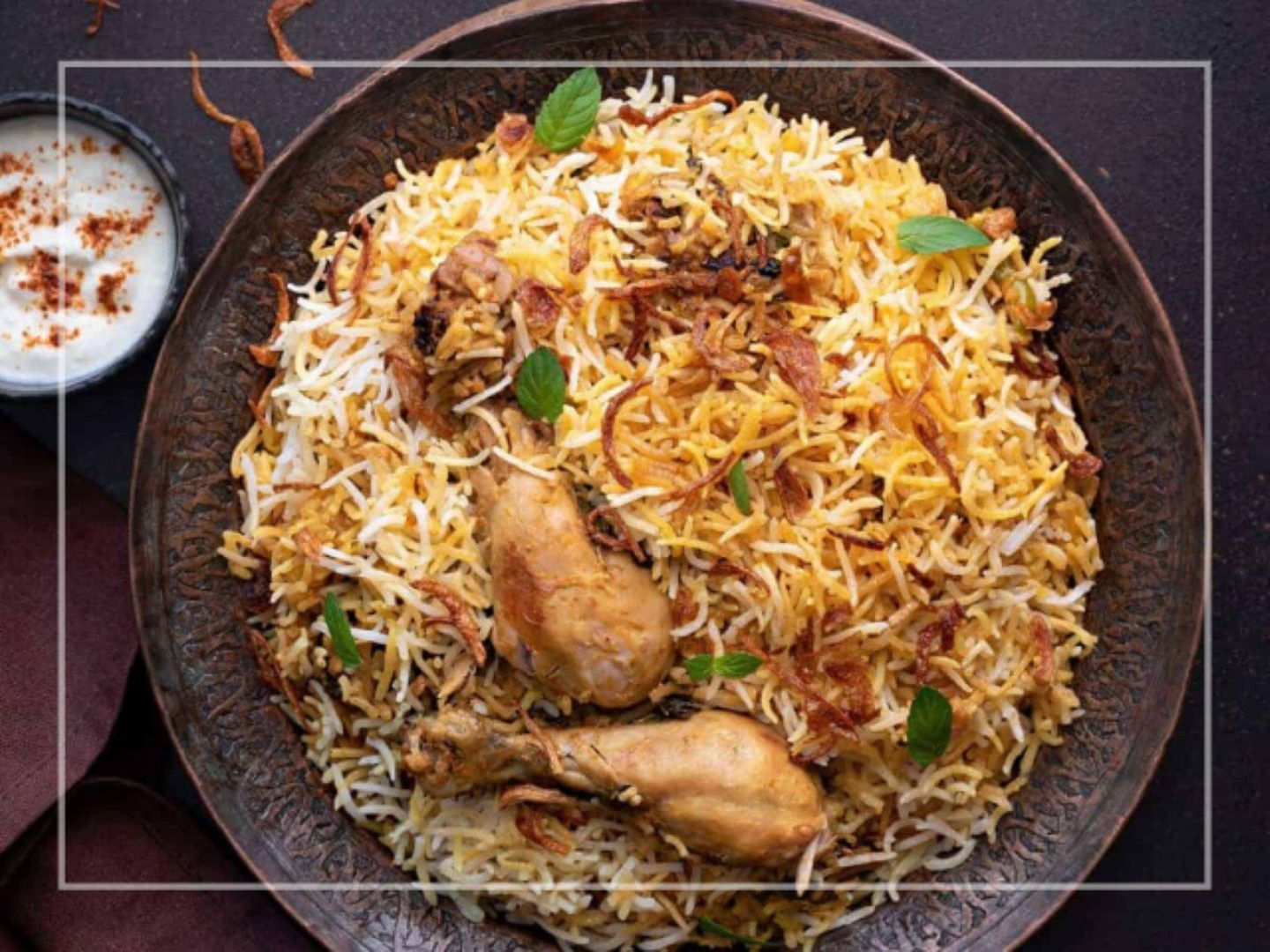 برياني الدجاج الطازج