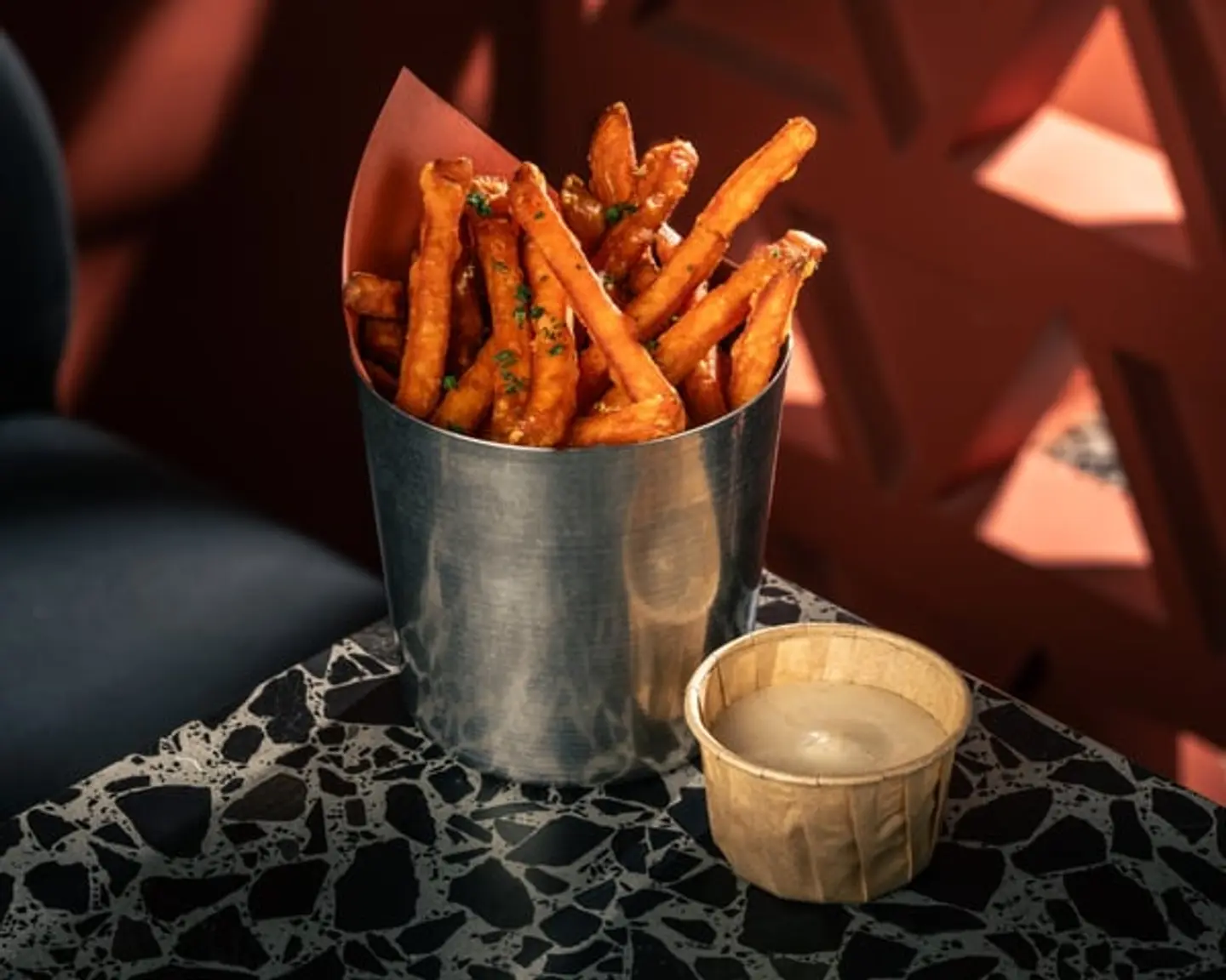 بطاطس حلوة مقلية