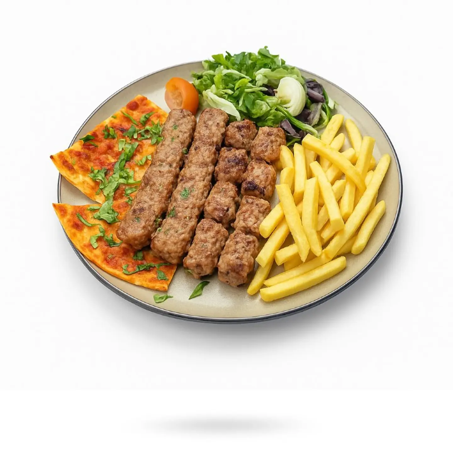 مشويات مشكل لحم نص كيلو