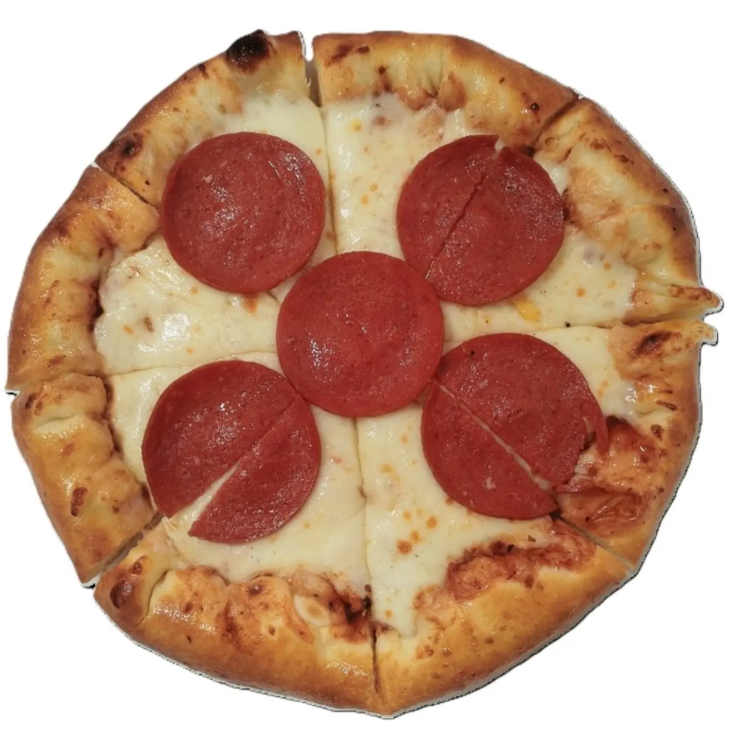 بيتزا ببروني وسط