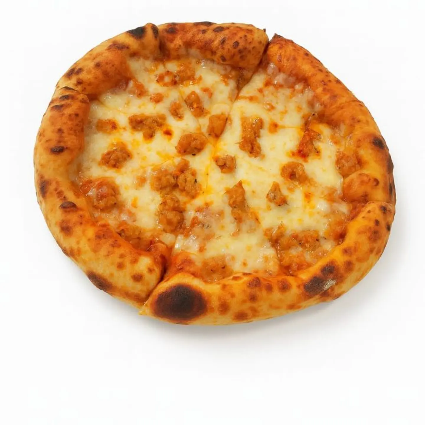 بيتزا دجاج وسط