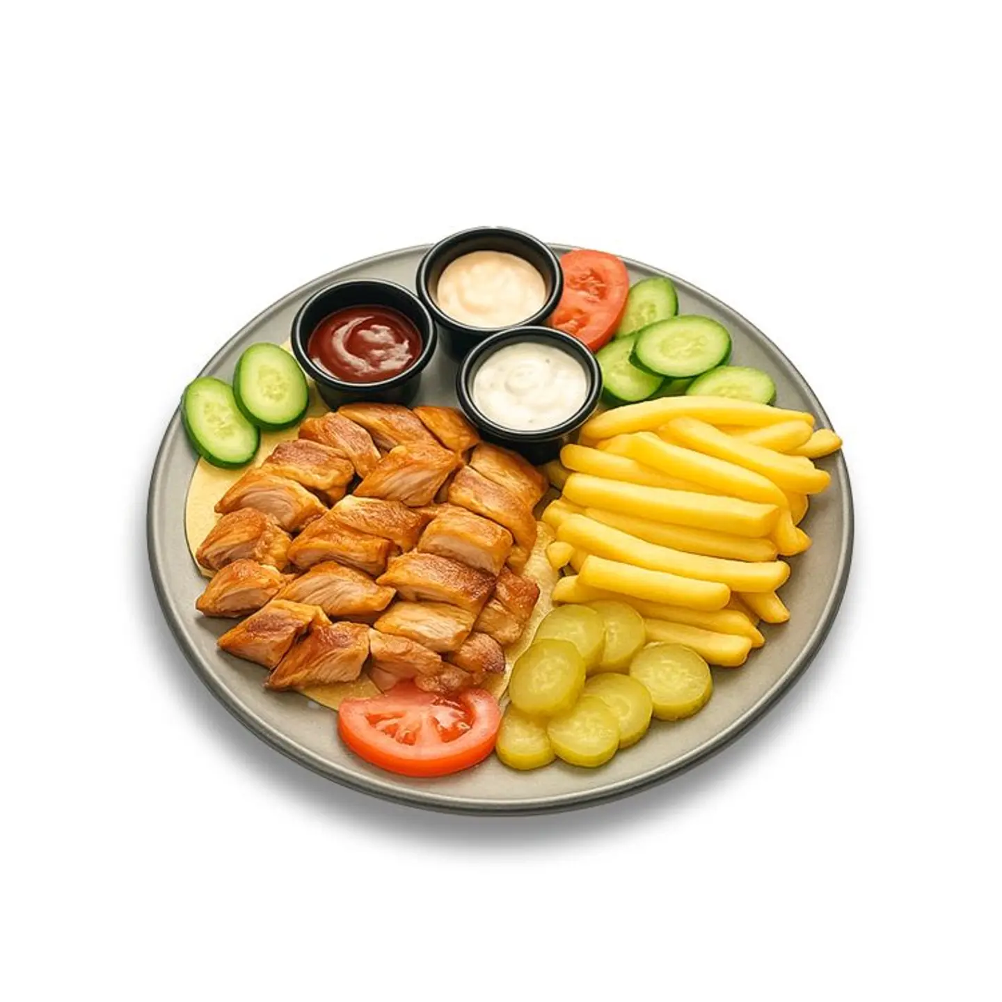 شاورما عربي وسط