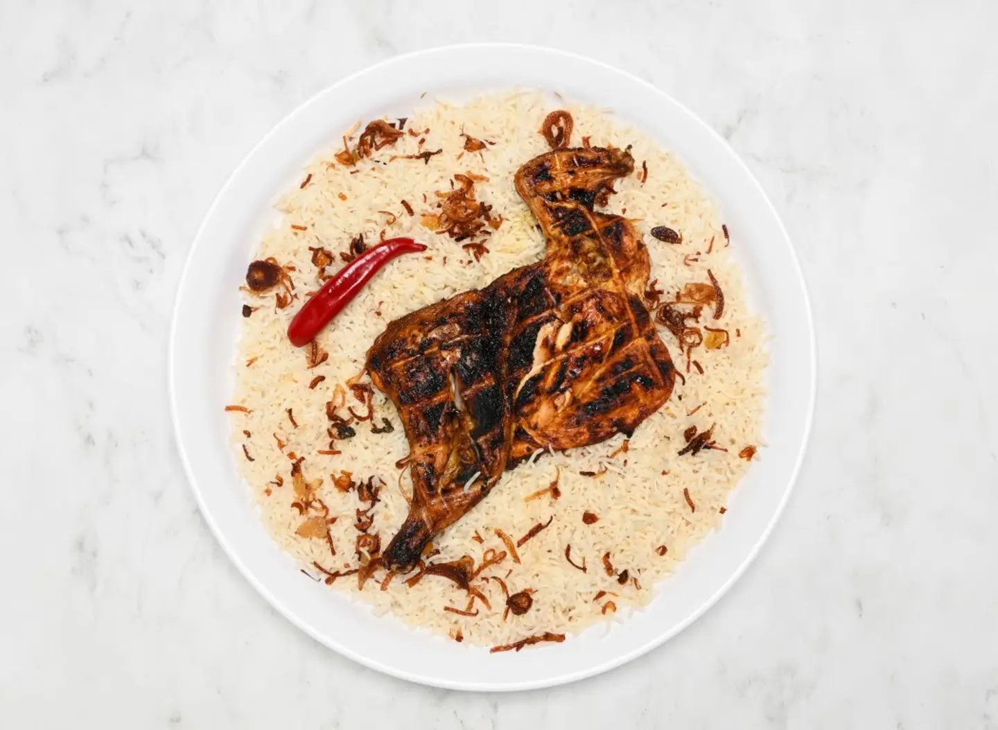 Spicy Charcoal Chicken Ruzza