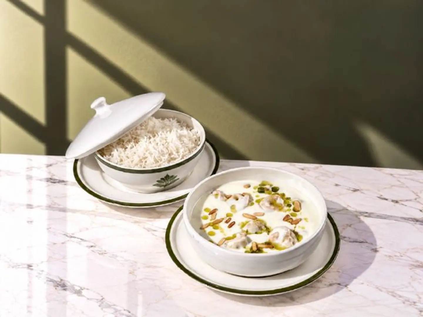 Shish Barak With Rice