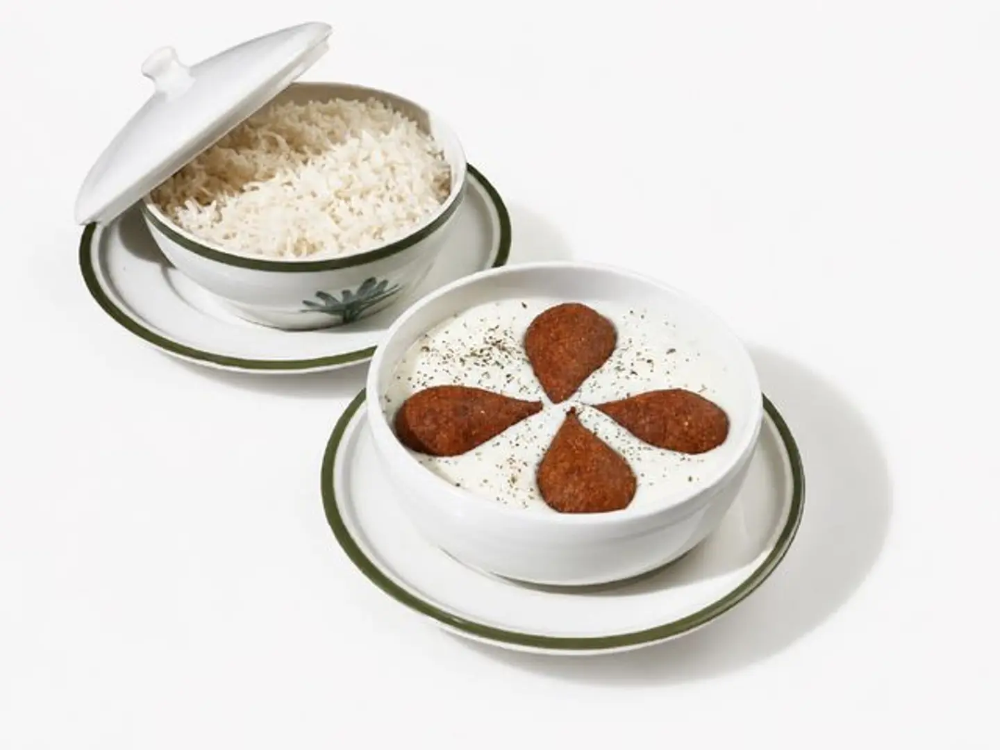 Kebbeh With Yogurt And Rice