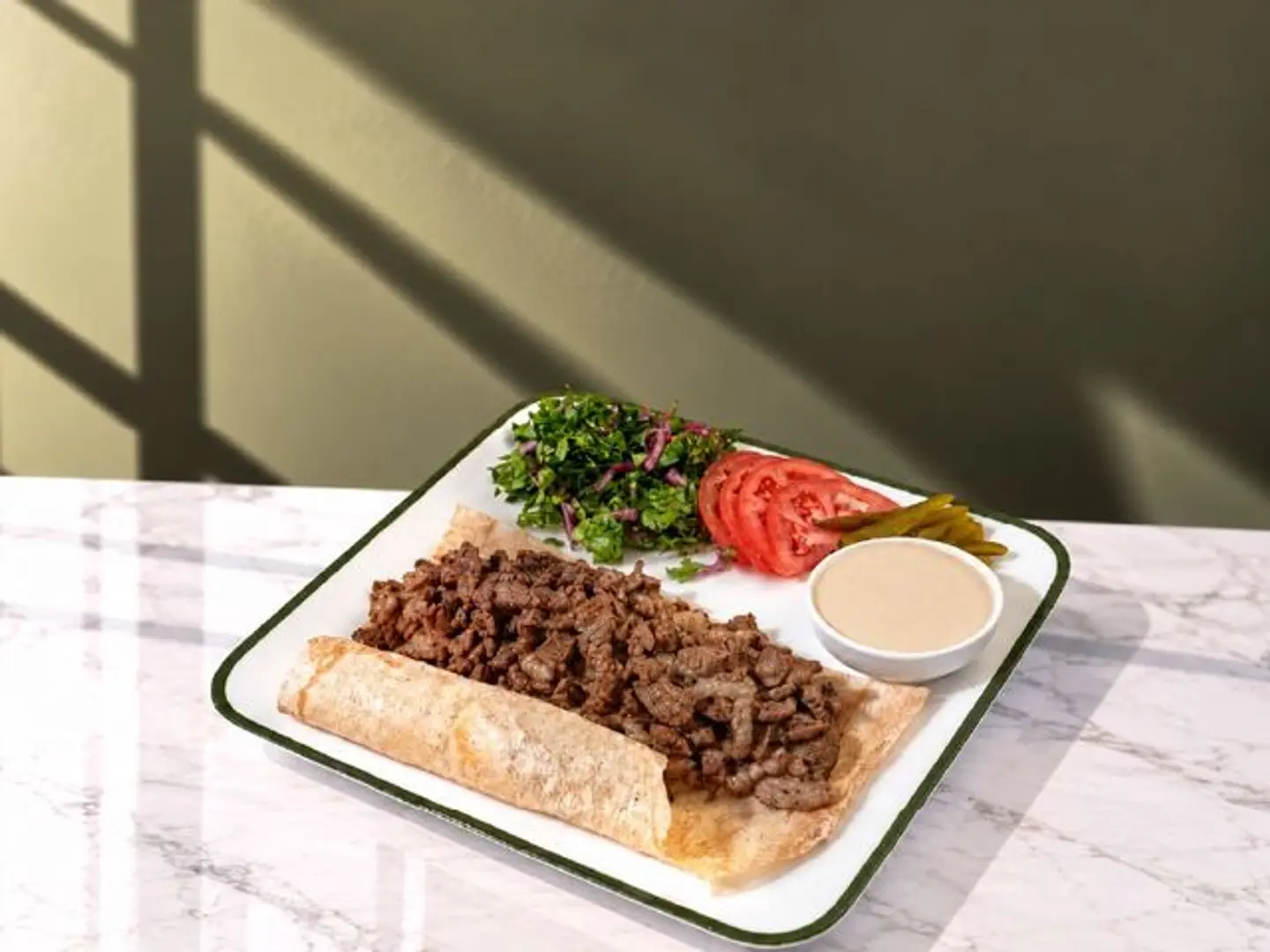 Meat Shawarma Plate