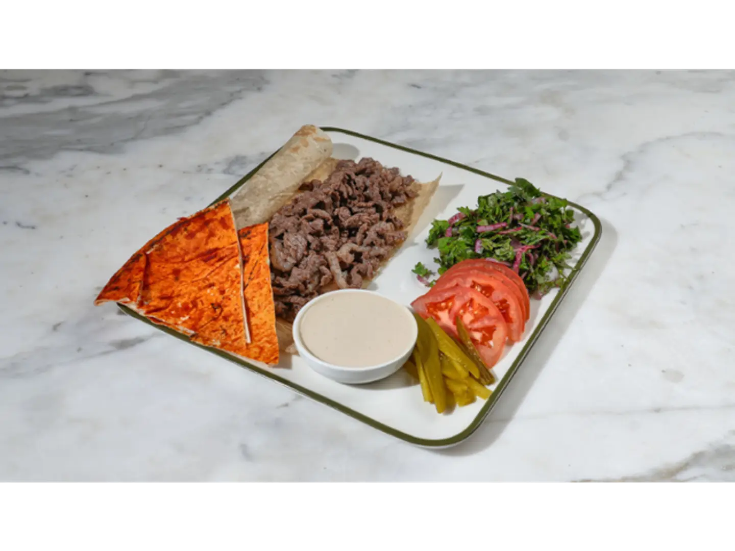Meat Shawarma Plate