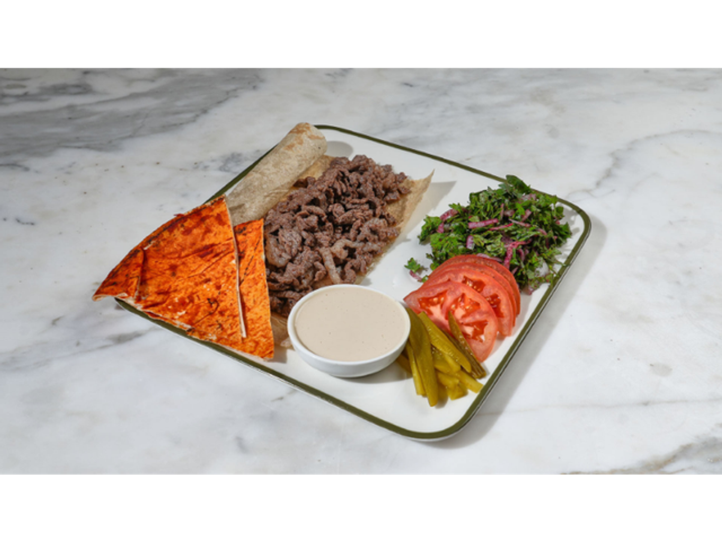 Meat Shawarma Plate