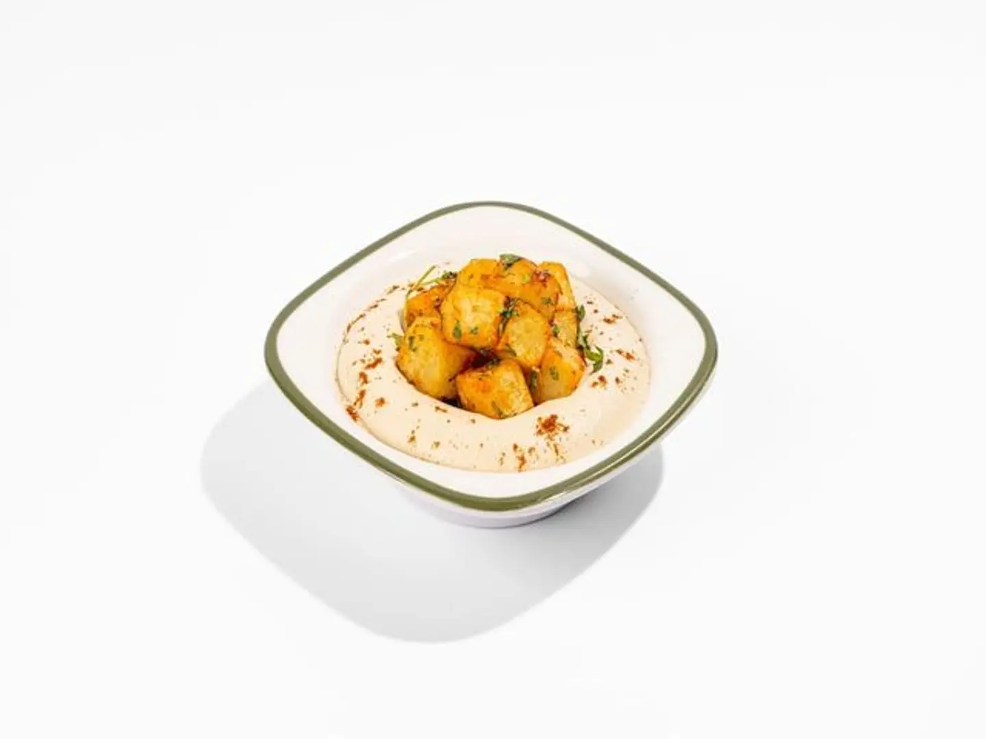 Hummus With Batata Harra