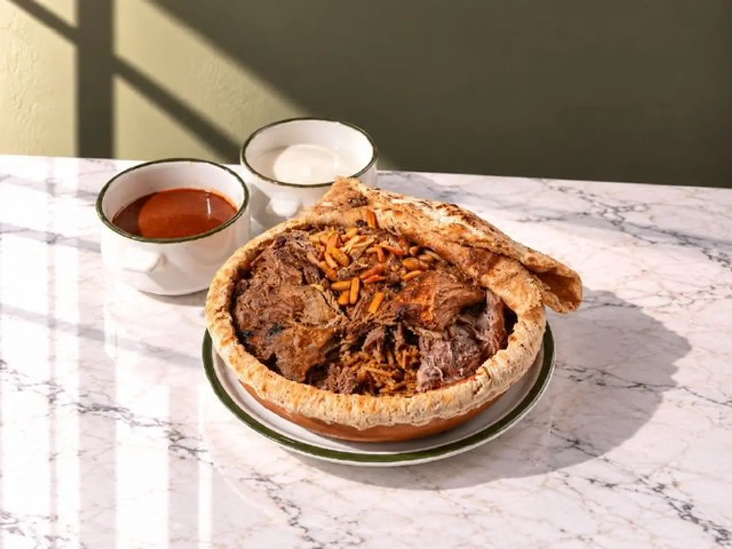 Stuffed Lamb With Yogurt