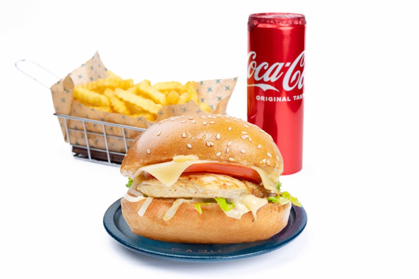Grilled Chicken Burger Meal