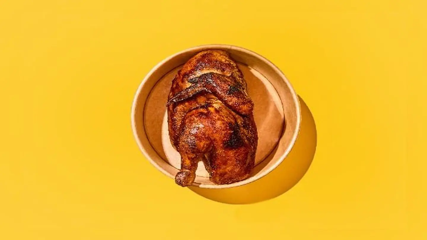 Half Grilled Chicken