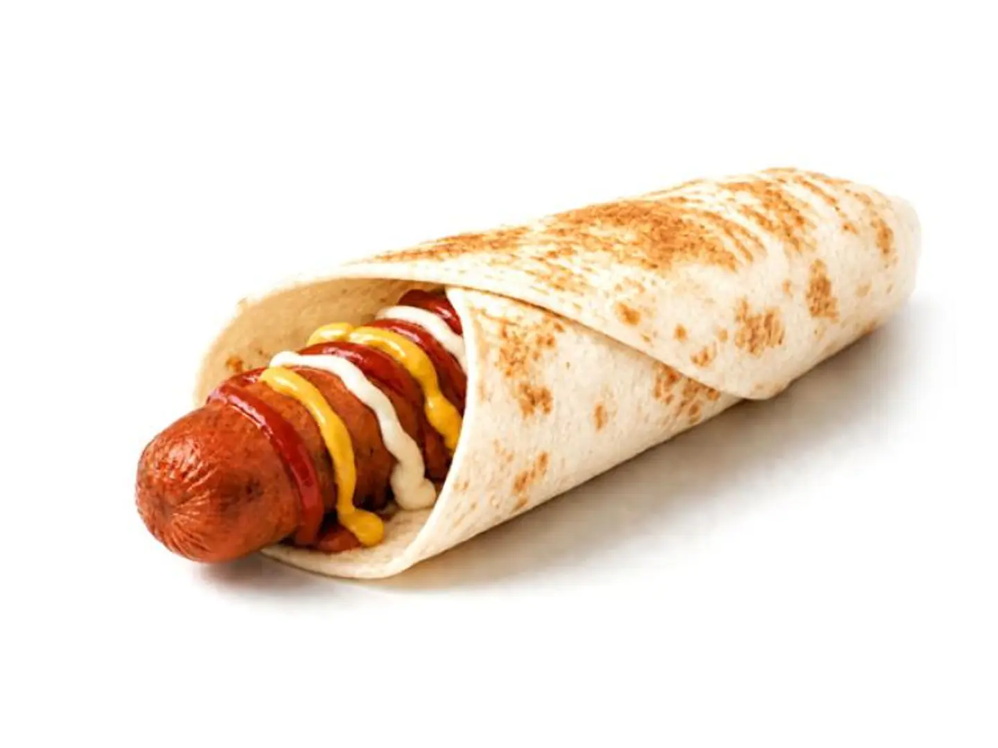 Hot Dog Tortilla