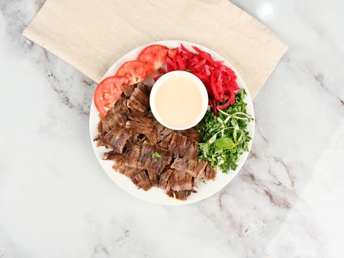 Meat Plate Shawrma