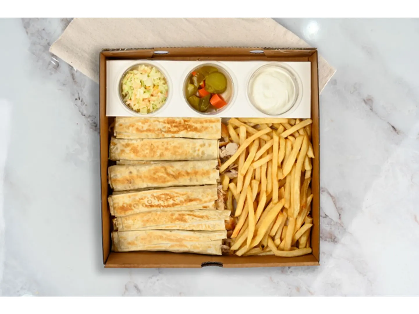 شاورما اصابع