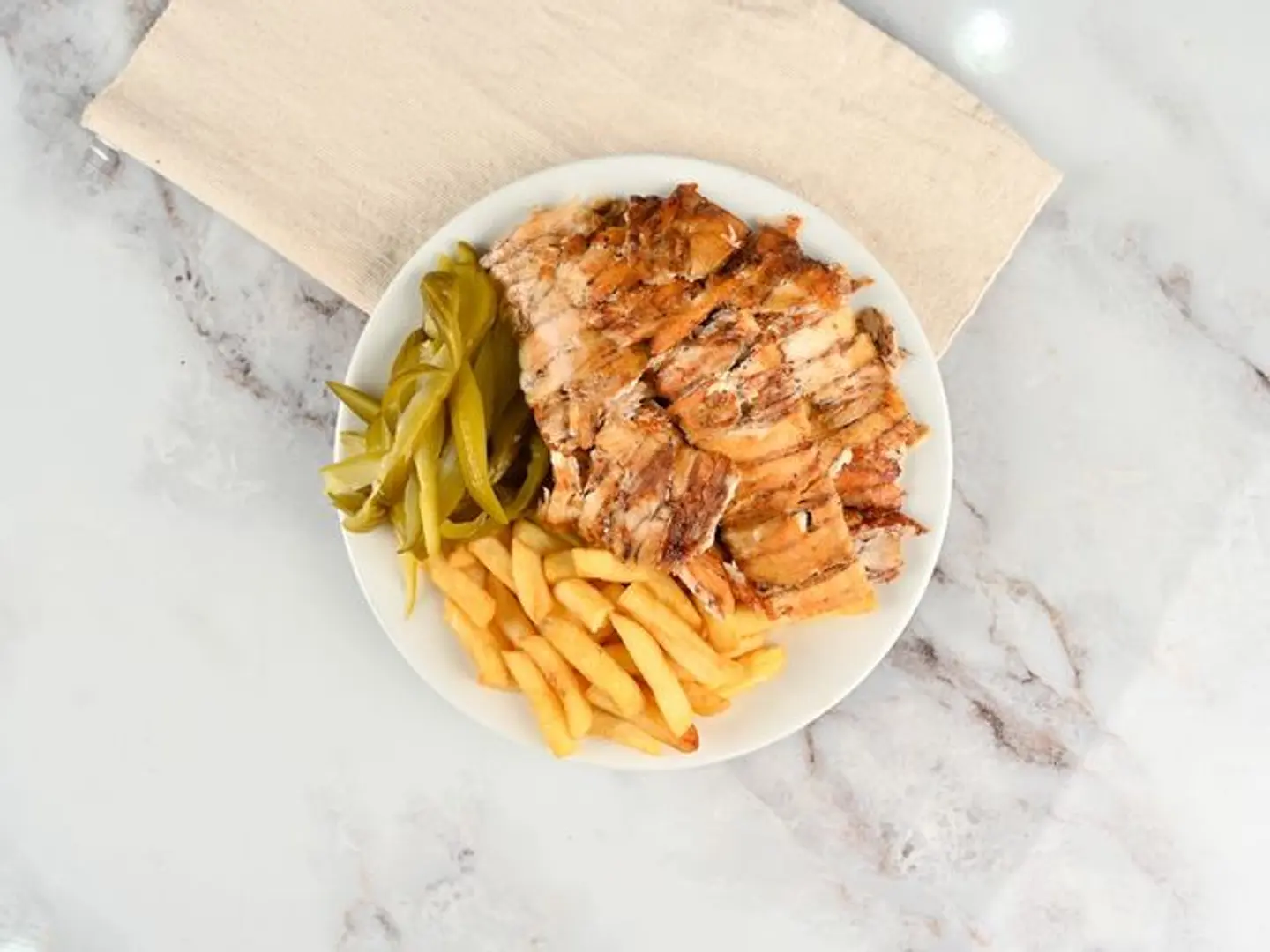 Chicken Shawrma Platter