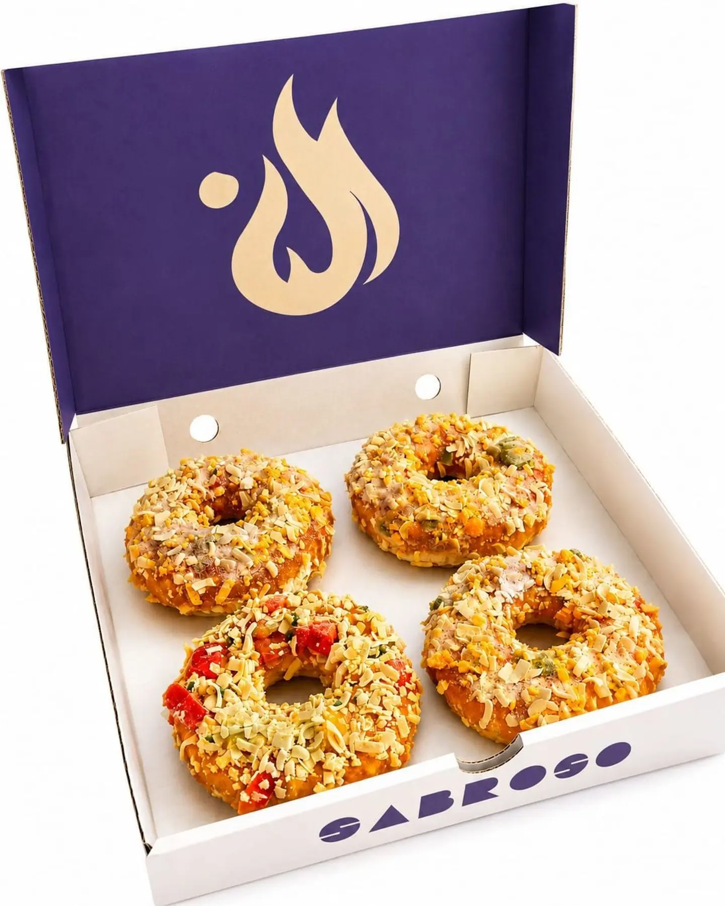 Pizza Donut Jalapeño Cheddar Box