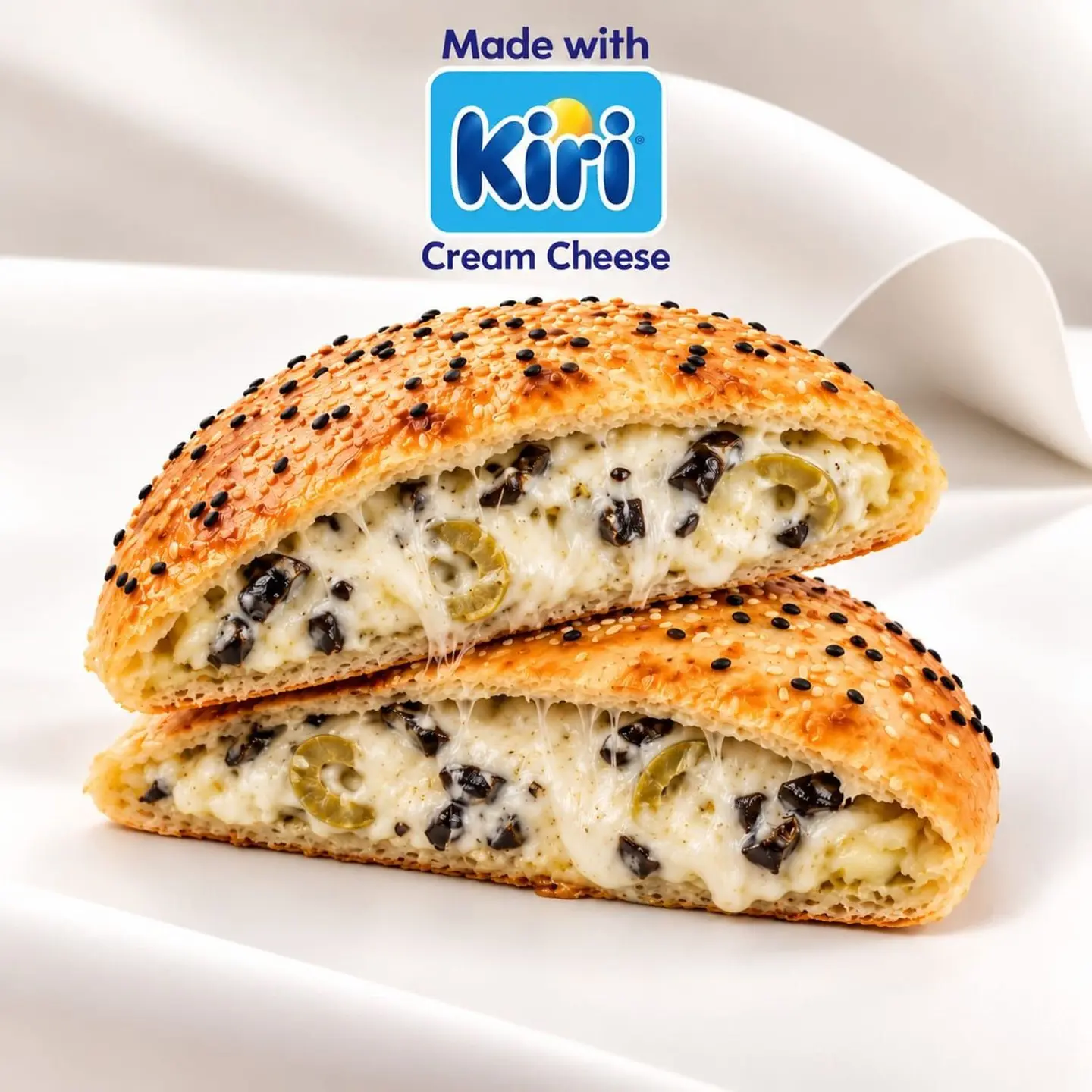Kiri With Black Olives