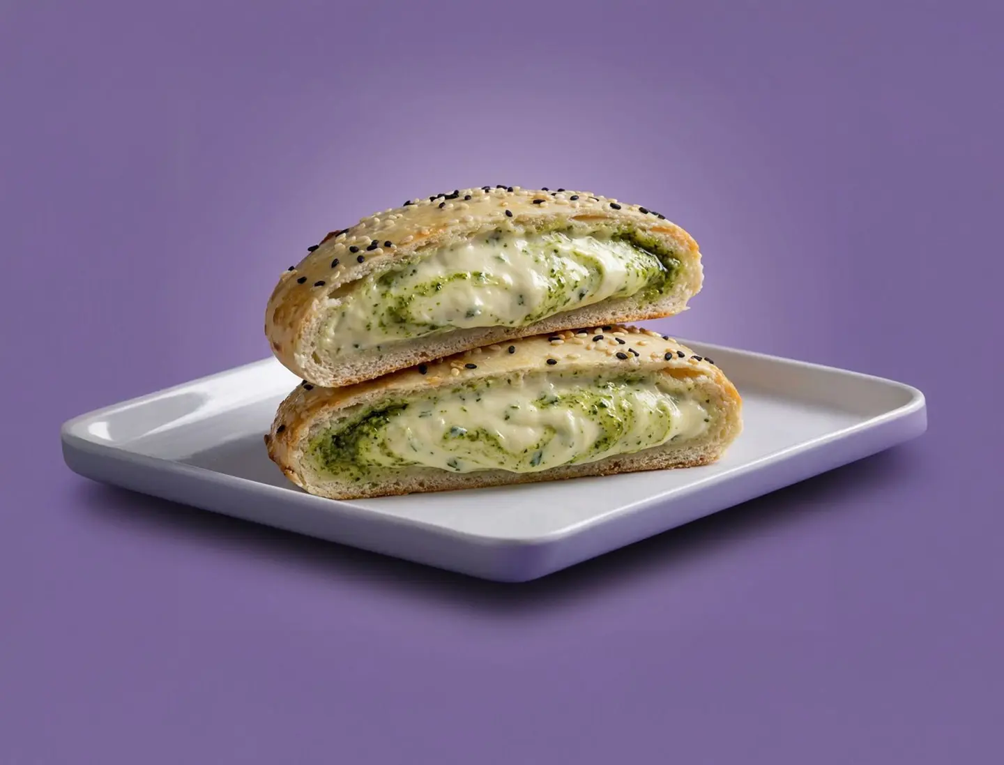 Kiri With Pesto