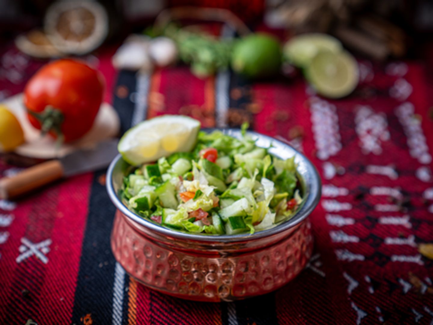 سلطة خضراء