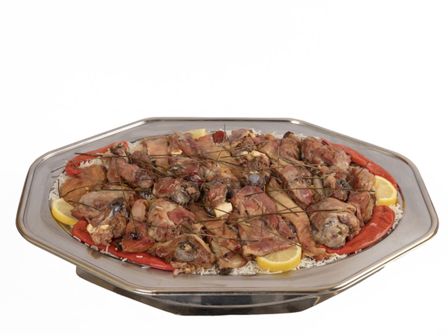 نصف تيس حنيذ