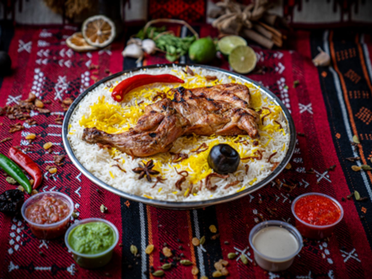 نصف حبة مظبي بدون رز