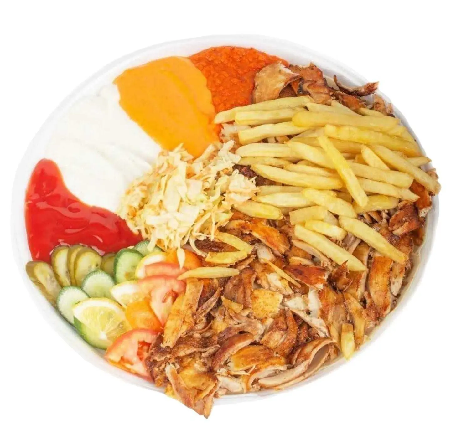 صحن شرحات كبير