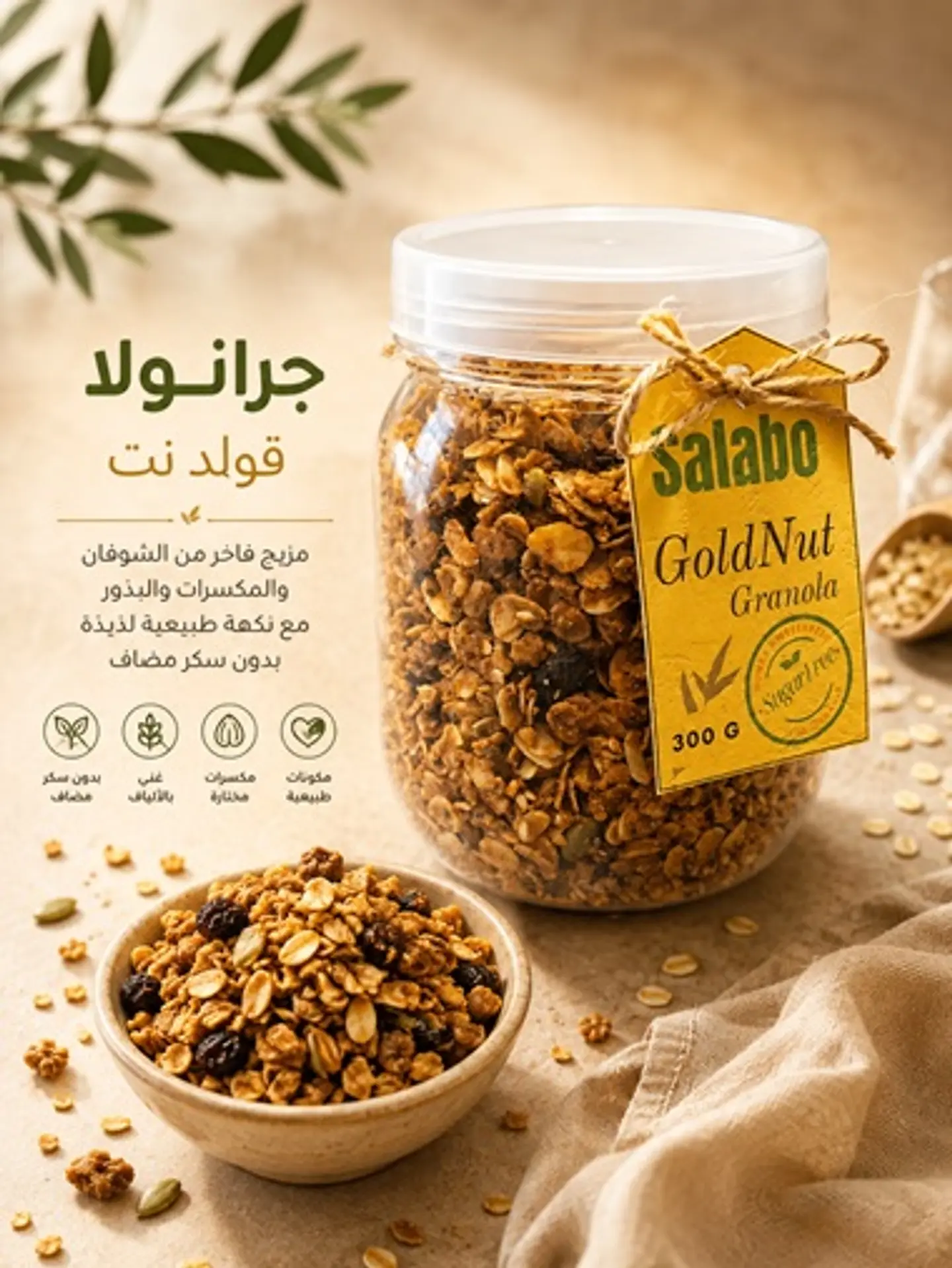 Gold Nut Granola