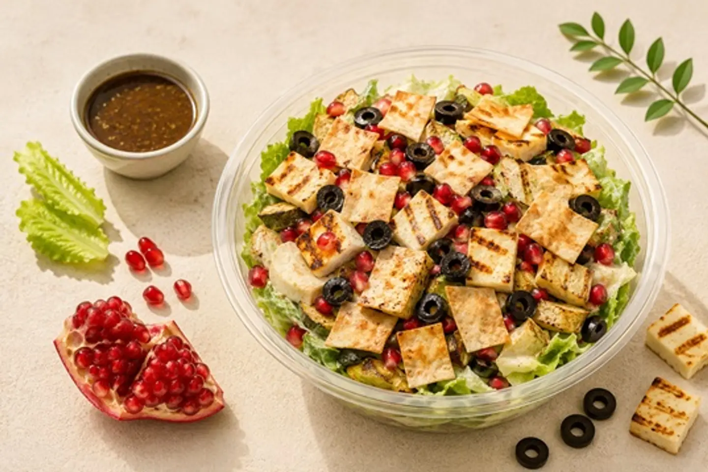 Halloumi Fattoush