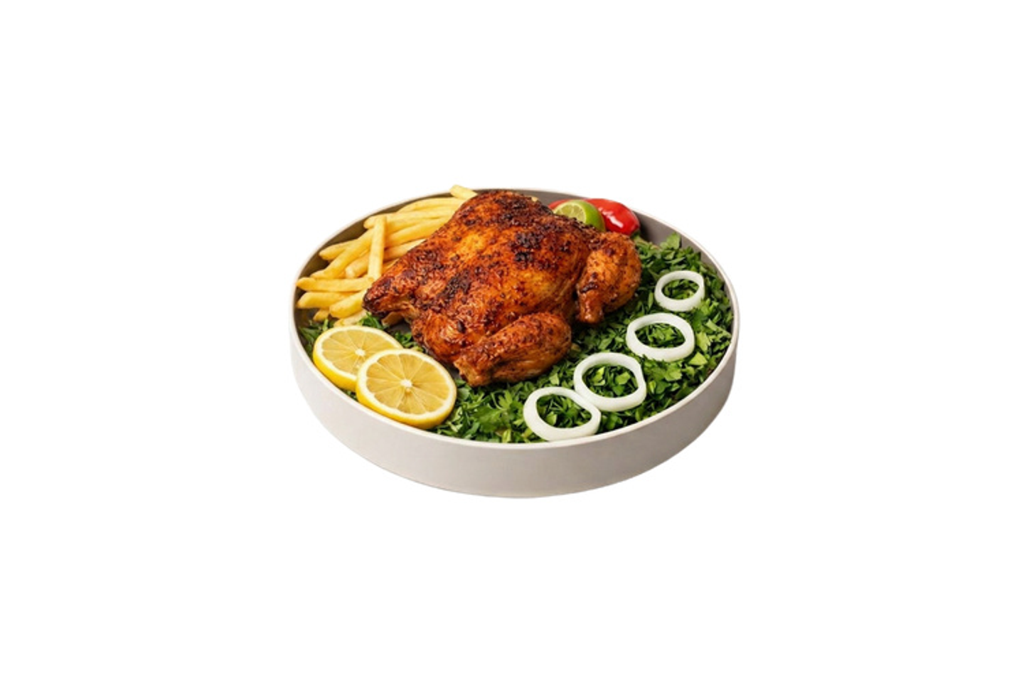 دجاج شواية سادة