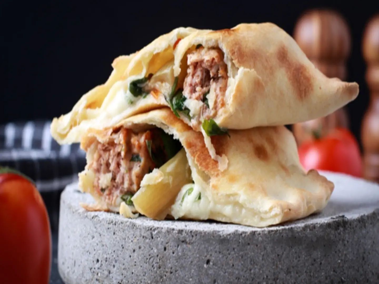فطيرة كباب دجاج