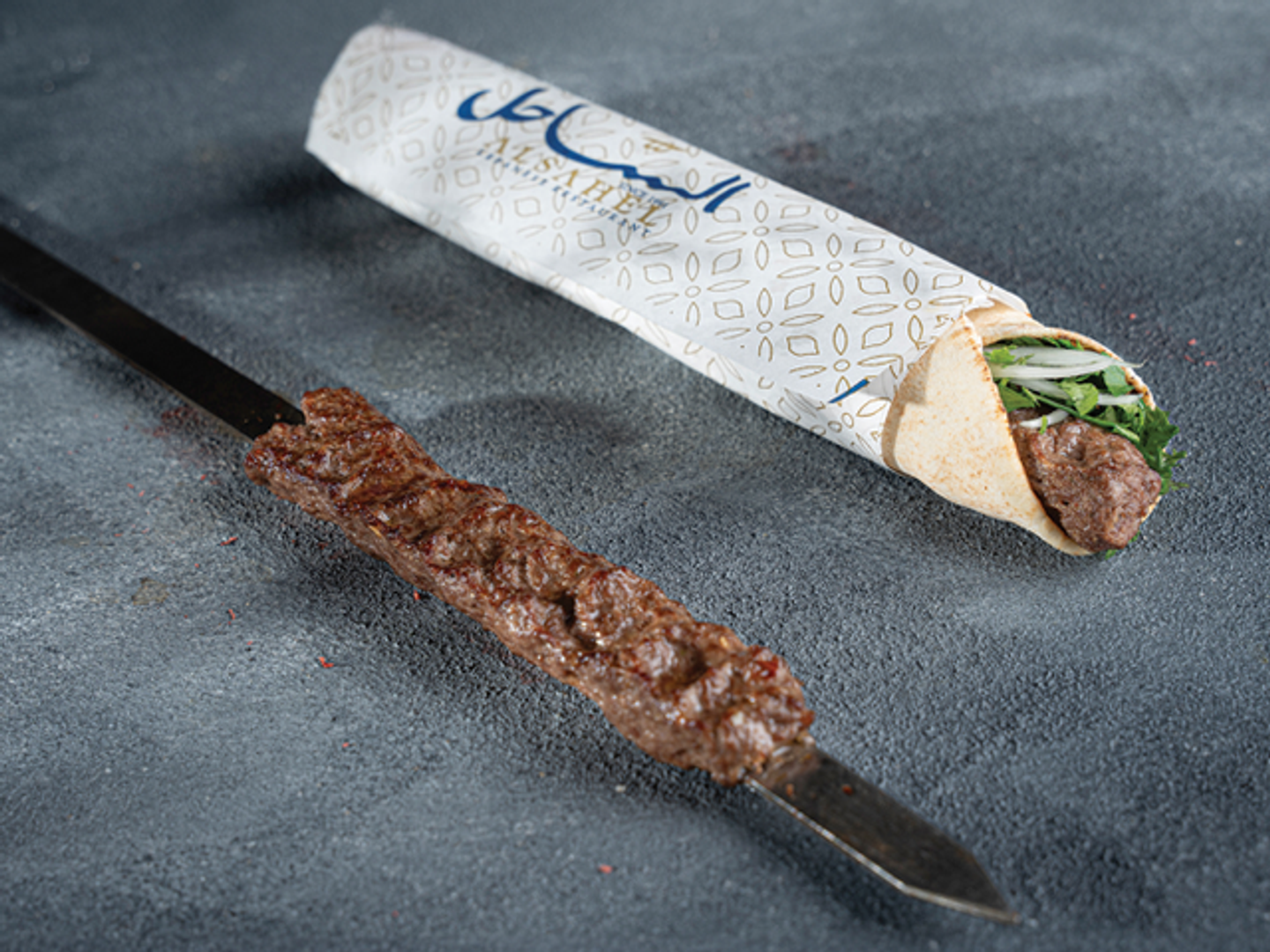 Spicy Kebab Sandwich