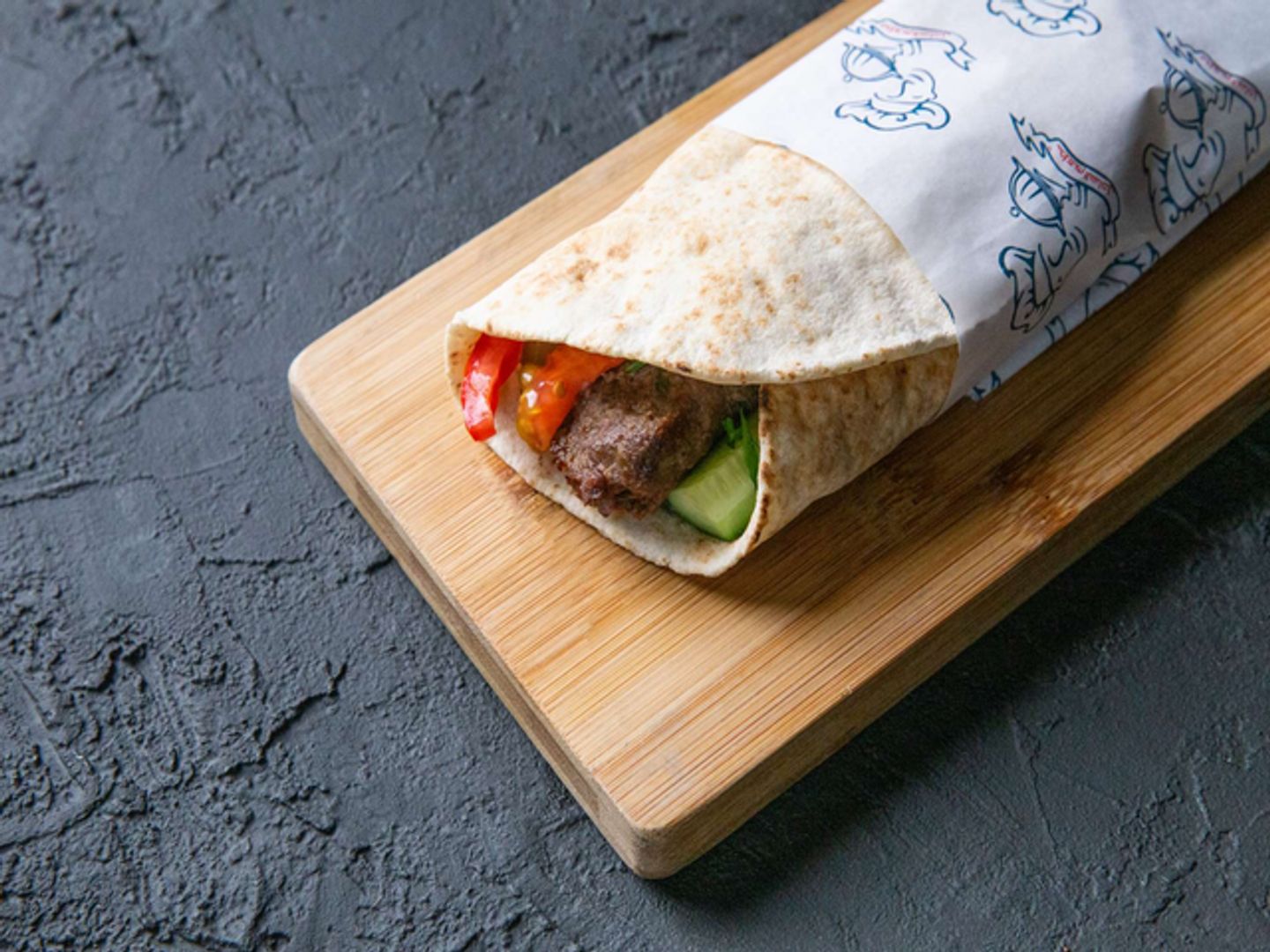 Beef Kabab Sandwich