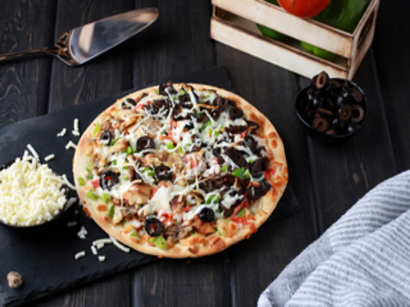 Mixed Shawarma Pizza