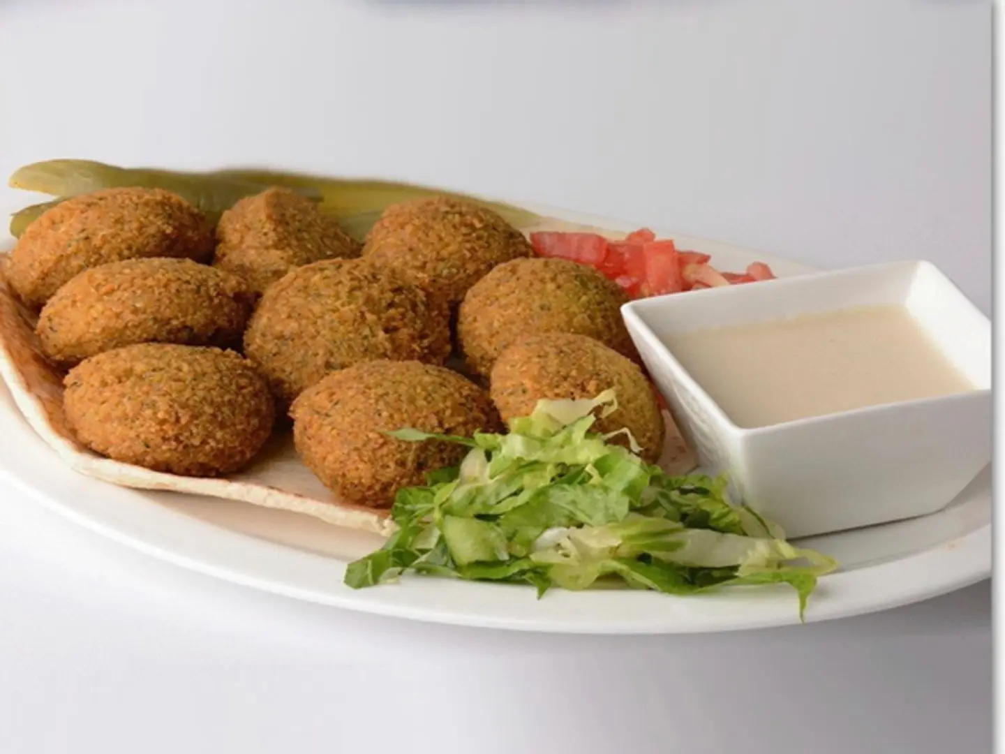 صحن فلافل
