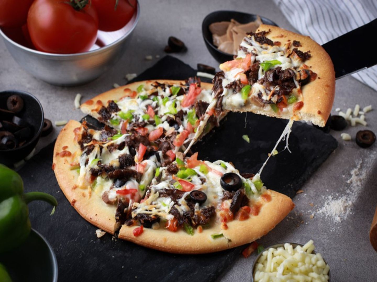 Beef Shawarma Pizza