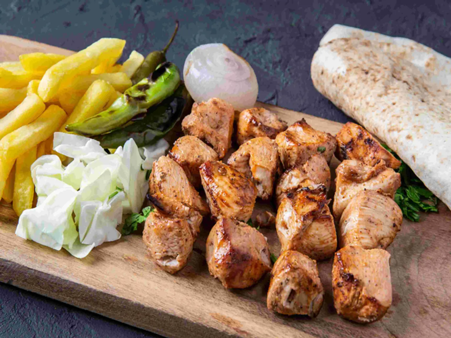 Chicken Awsal Plate