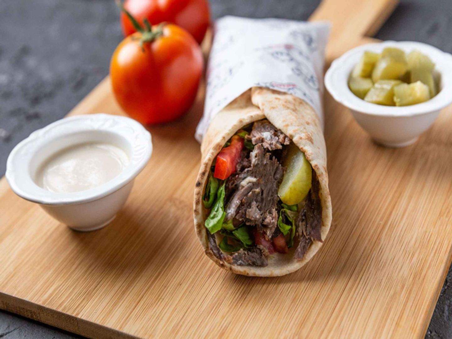Beef Shawarma Sandwich