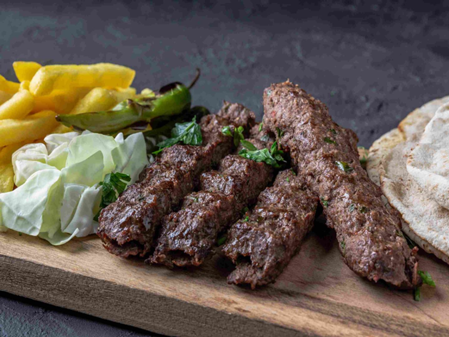 Beef Kabab Plate