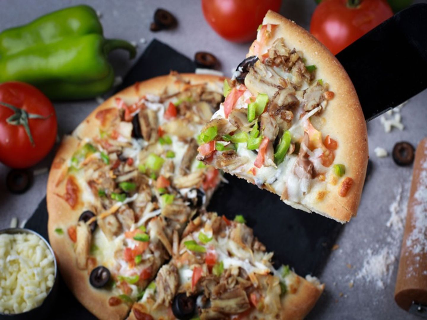 Chicken Shawarma Pizza