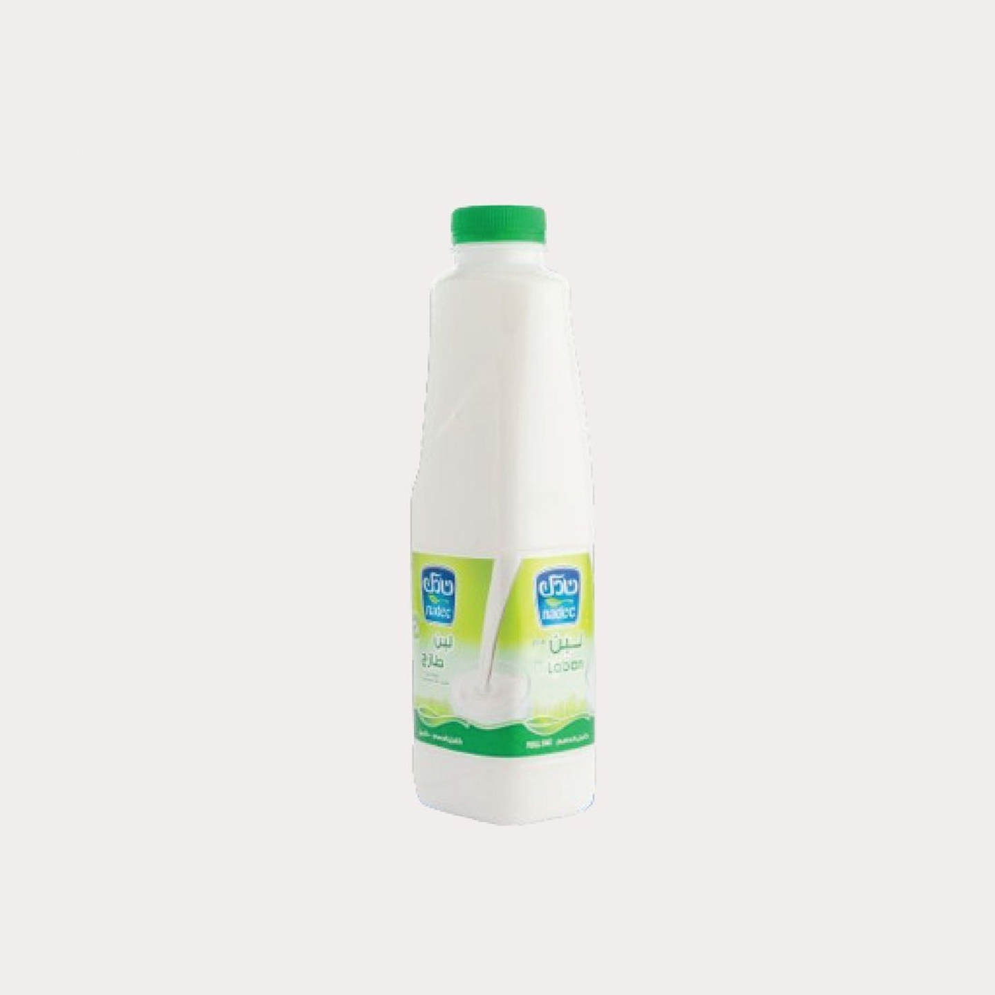 لبن وسط